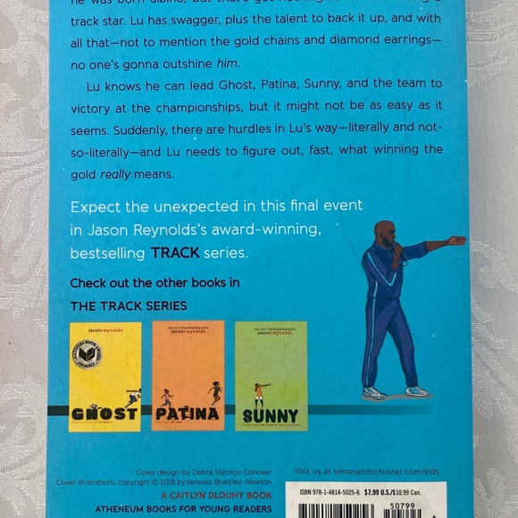 Jason Reynolds 4 book Box set; TRACK SERIES - Picture 3 of 10